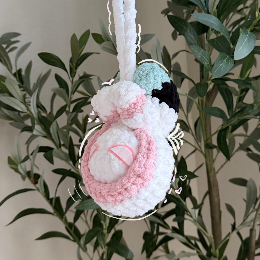 Gwen Stacy Crochet Car Hanger 🕸️🩷